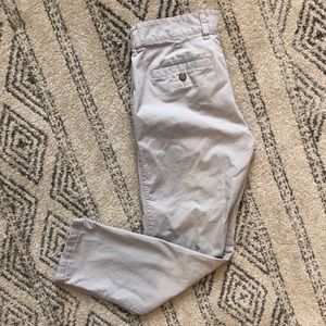 Light Gray GAP factory Girlfriend Khaki